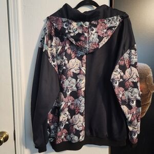 Drug Honey Graphic Black Zip-Up Hoodie